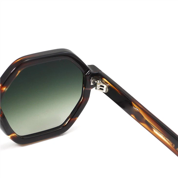 Hexagon shape square sunglasses (2)(001)