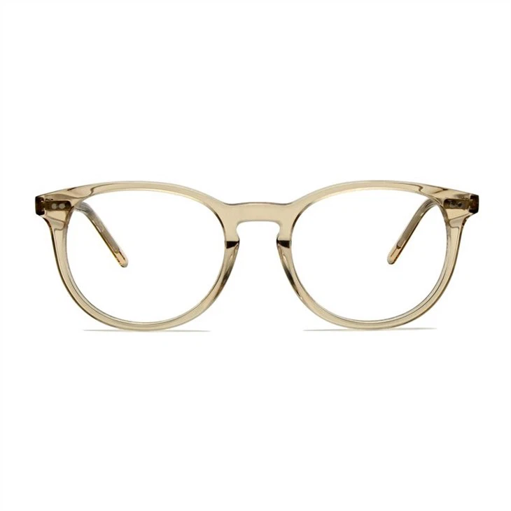 OBE hinge brown Clear glasses frames (1)
